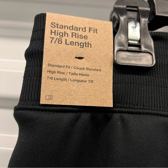 Nike Therma-FIT One Women's High-Waisted 7/8 Black Joggers Sweatpants - Picture 5 of 6